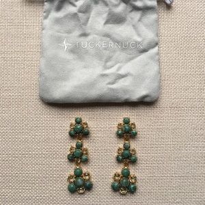 Tuckernuck Green Drop Earrings